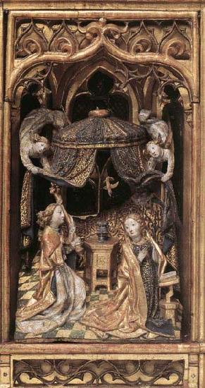 unknow artist Annunciation Altarpiece oil painting image